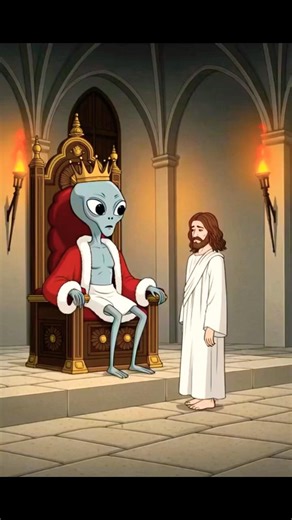 Jesús Vs Alien Cap3 #jesus #cartoon #amor #dios #memes