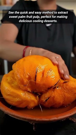 How To Easily Prepare Fresh Toddy Palm Fruit Pulp