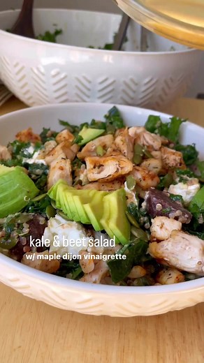 11K views · 118 reactions | Kale & Beet Salad W/ Maple Dijon...