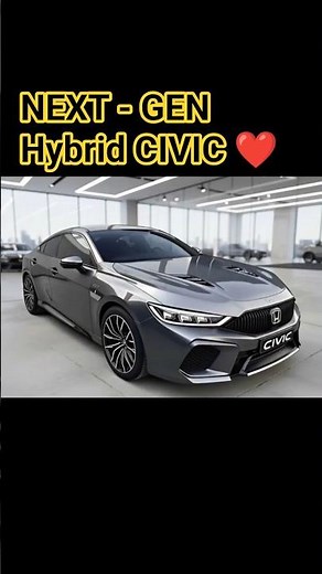 2026 Honda Civic ⚡ Ultra-Modern Design with Smart Hybrid Tech!