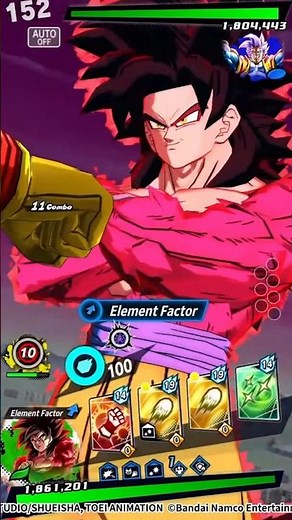 All the Animations of NEW ULTRA Ssj4 Goku!!! #shorts