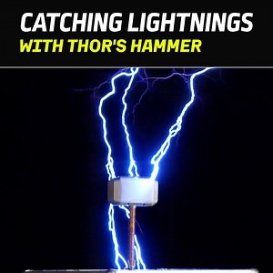 10K views · 45 reactions | Thor's Hammer VS REAL Lightning ⚡ | The Hacksmith | Facebook