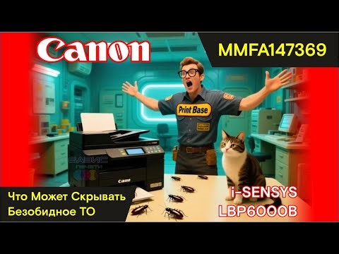 Canon LBP6000B - MMFA147369 / What a Harmless Maintenance Service Might Be Hiding