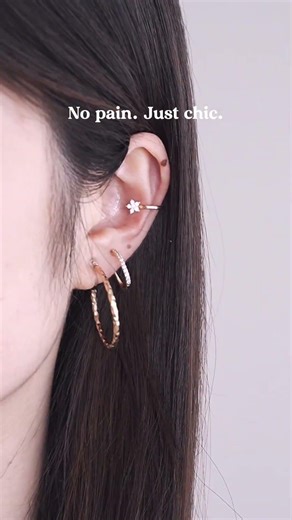Create the perfect ear stack—minus the pain.