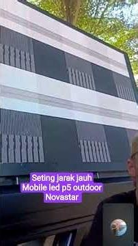 Remote Configuration of P5 Outdoor Novastar Videotron