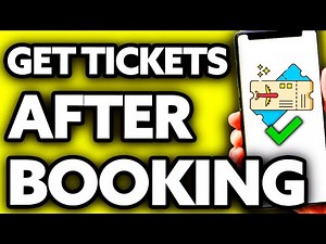 How To Get Flight Tickets After Booking Online (EASY!)