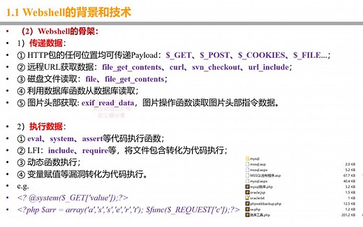Webshell的获取与检测及清除