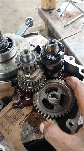Bajaj City 100cc Gear Baksa Setting 🔧 | Platina Gear Box Assembly | #lucknow #kanpur #public