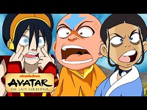 Team Avatar's Moodiest Moments! 😡 | Avatar: The Last Airbender