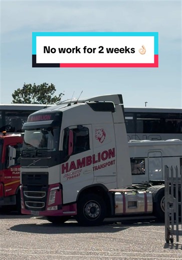 Finished Shift: Burnt Out HGV Driver Needs a Rest