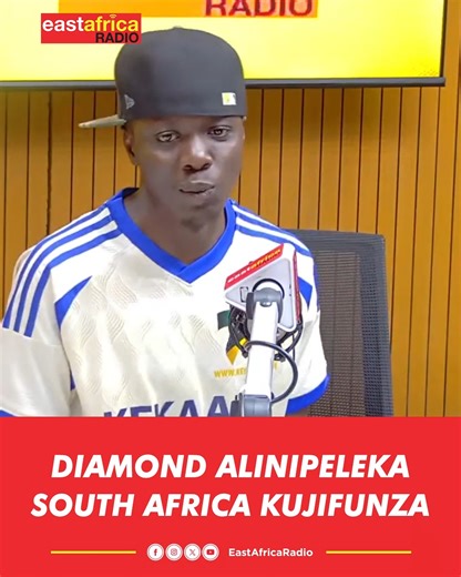 8.4K views · 303 reactions | @hanscana_ amefunguka kuwa @diamondplatnumz alimchukua na kwenda nae Afrika Kusini kwa lengo la kujifunza wanavyofanya kazi. Powered by @yastanzania_ @rich_msafii @februaryomar @mauki_tz @jrjuniortz @djsummertz #PlanetBongo #HainaKuchoka | East Africa Radio | Facebook