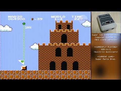 Famiclone Tests ~ Super Com Entertainment Computer System 72