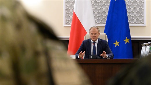 Russian Drones ‘Violated’ Polish Airspace, PM Tusk Says