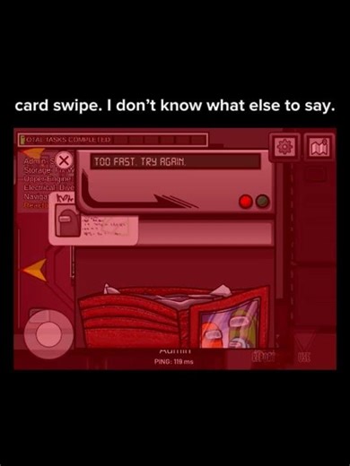 uh… among us card swipe