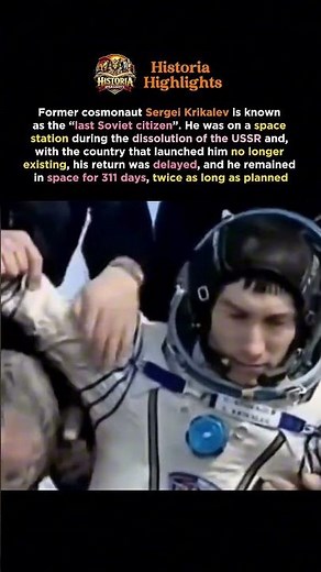 Sergei Krikalev: The Cosmonaut Who Became the Last Soviet Citizen