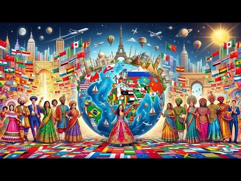 India in 🇮🇳 | Map Animation with Complete Stats (Population, States, Districts)