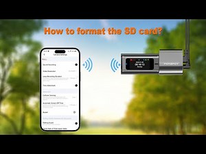 CS112 Dash Cam How to Format TF Card？