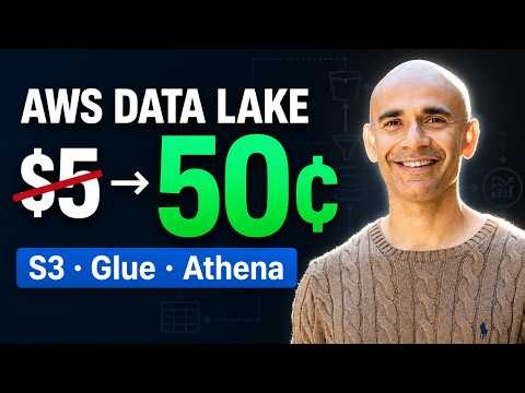 AWS Data Lake: S3 + Glue + Athena — Explained and Built from Scratch