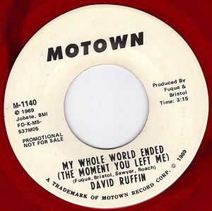 David Ruffin - My Whole World Ended (The Moment You Left Me)