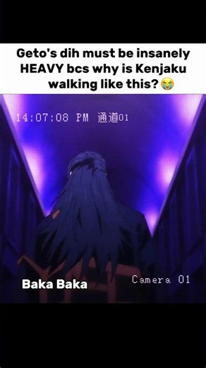 It must be insanely HEAVY 😭🥀 Jjk memes #jujutsukaisen #anime #memes #funny #geto #relatable