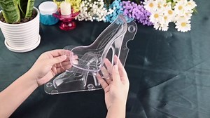 Amazon.com: Sakolla High Heel Shoe Chocolate Molds, 3D Shoe Candy Molds Large Thick Soled Stiletto Molds with 4 Clips Cake Decoration for Wedding Birthday Party Baking Pastry Tool : Home & Kitchen