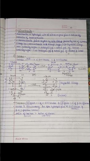 Biomolecules chemistry class 12th full Chapter Notes 🔥#explore #chemistry #neet #trending #shorts