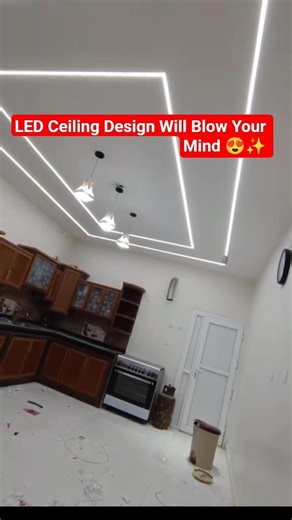 This Modern LED Ceiling Design Will Blow Your Mind 😍✨