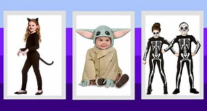 Last-minute Halloween costumes for kids, with prices from just £10