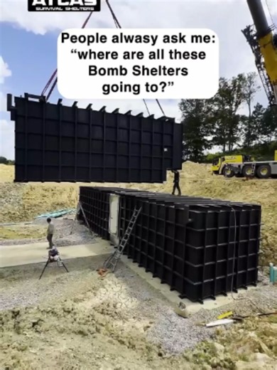 No matter where you are, Atlas Survival Shelters can help get protection to you. We ship shelters across the United States and around the world, making it possible to get a real bunker delivered to your property wherever you need it. If you want your own shelter, DM us, call 1 323-353-3506, message us on WhatsApp if you are international, or email sales@atlassurvivalshelters.com