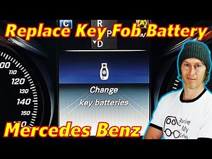 How to Replace a Battery in a Mercedes Benz Key Fob