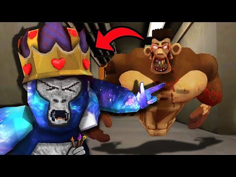 Hunted by the CORRUPTED GORILLA... (Lab Monkey Update)