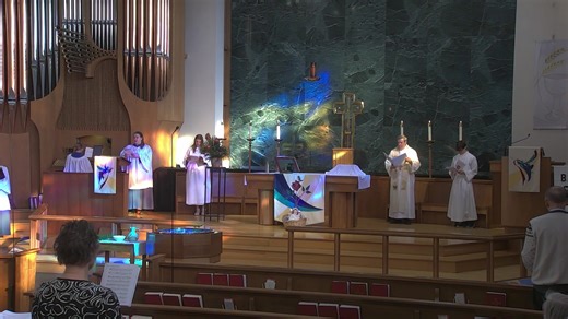 Worship for the Baptism of Our Lord streamed from the sanctuary of St. Mark's Lutheran Church, Springfield, Virginia. | St Mark's Lutheran Church, Springfield, Virginia