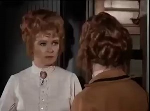 "Don't you try buckin' me, honey. As tough as you think you are, I'm a lot tougher. You're right. He IS my man. And I'll do anything to keep him alive, even to killing the likes of you." 🔥🔥🔥🔥🔥🔥🔥 - Gold Train: The Bullet: Pt. 2 (S17, E13) | The Legacy of Gunsmoke