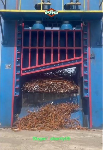 Gantry Shears for Scrap Metal Cutting | High-Efficiency Hydraulic Shear Machine Demo