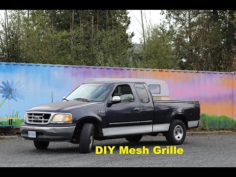 Making a DIY Mesh Grille | Budget Build | 1999 Ford F150