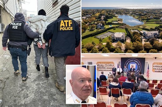 East Hampton officials reassure wealthy residents that officers won’t deport illegal migrant maids, landscapers and nannies