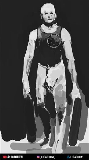 I Painted This Digital Portrait In Photoshop #digitalart #photoshopart #digitalpainting #shorts