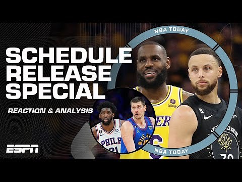 🚨 NBA SCHEDULE RELEASED 🚨 Breaking down Opening Week, Christmas Day games & more! | NBA Today