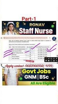 GNM| Bsc | Nursing Jobs|