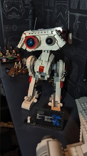 Lego Star Wars BD-1 droid - should this guy be scaled with the newer sets? Video coming later today!