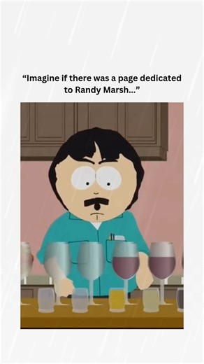 BEST OF RANDY MARSH ™️ | Randy and His Addiction - South Park follow @randy.marsh.daily to prove my teacher wrong! #southpark #randymarsh #comedycentral #funny #meme | Instagram