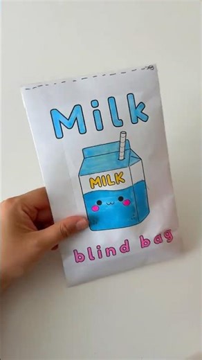 Milk Blind Bag Part 3 😍 #asmr #blindbag