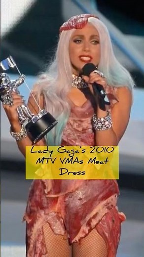 Lady Gaga's 2010 MEAT DRESS!! (still a reference in 2026)