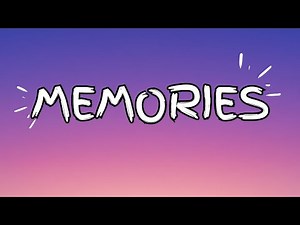 Maroon 5 - Memories - Official Lyrics Video