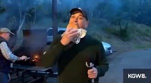 9.9K views · 203 reactions | We're saying "so long" to sports anchor extraordinaire Joe Becker who's retiring Friday! He's famous for taking a big bite during his Friday Night Flights coverage! Here's a #tbt to some of his best bites! #ThanksJoeB | KGW-TV | Facebook