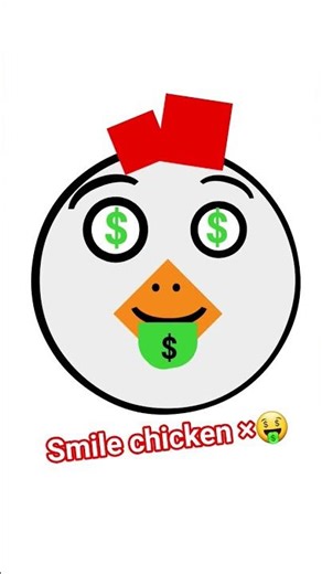 smile chicken emoji #chickengun