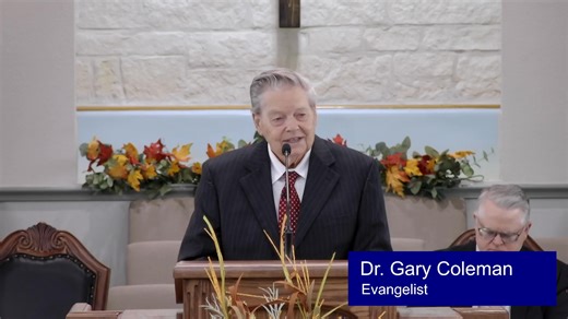 3 comments | 10/19/25 Sunday Morning Service Evangelist Dr. Gary Coleman | Calvary Baptist Church | Facebook