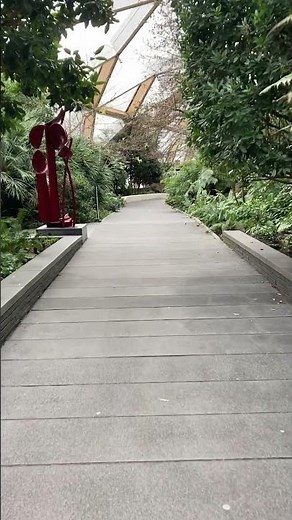 London's Secret Oasis: The Crossrail Place Roof Garden #london #garden #park