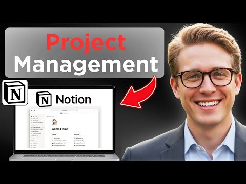 How To Create A Project Manager In Notion | Beginner Tutorial (Full Guide 2025)