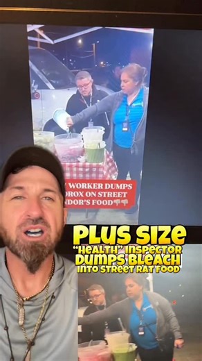 Plus size health inspector in Denver Colorado is under fire for pouring bleach in a street rat food | Modern Shaman Media